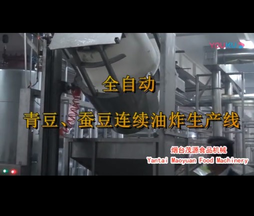 全自動(dòng)青豆油炸生產(chǎn)線(xiàn)（北京現(xiàn)場(chǎng)）
